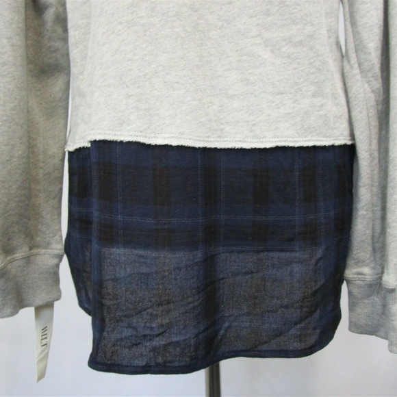 Wilt Womens Layered Long Sleeve Sweatshirt Top XS - Picture 7 of 8